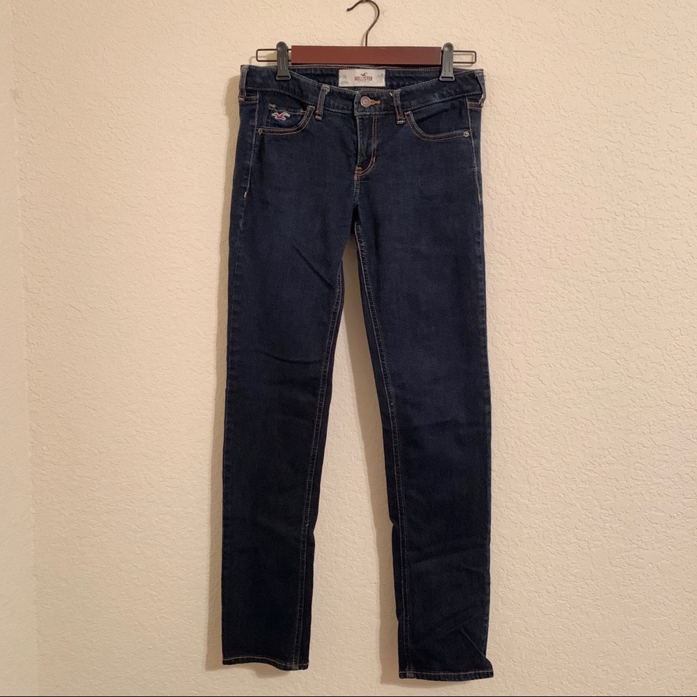 Hollister low rise straight leg jeans